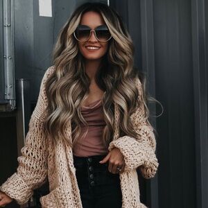 New Chloe Butterfly 64mm Sunglasses GOLD HAVANA